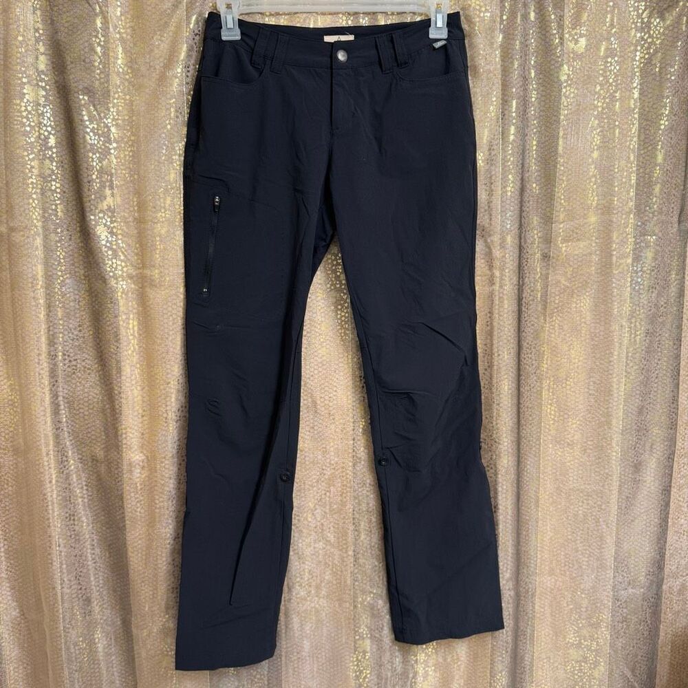Ascend Women's Black Nylon Outdoor Hiking Trail Pants Size 4